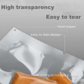 Three side sealed transparent vacuum packing bag